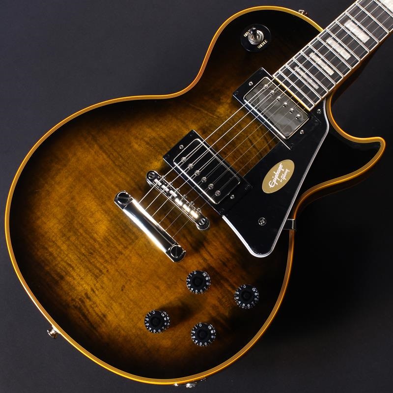 Epiphone Les Paul Custom Widow (Orange Burst) 【Epiphoneピックケースプレゼント】 画像2