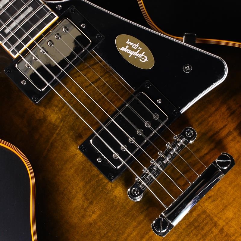 Epiphone Les Paul Custom Widow (Orange Burst) 【Epiphoneピックケースプレゼント】 画像3