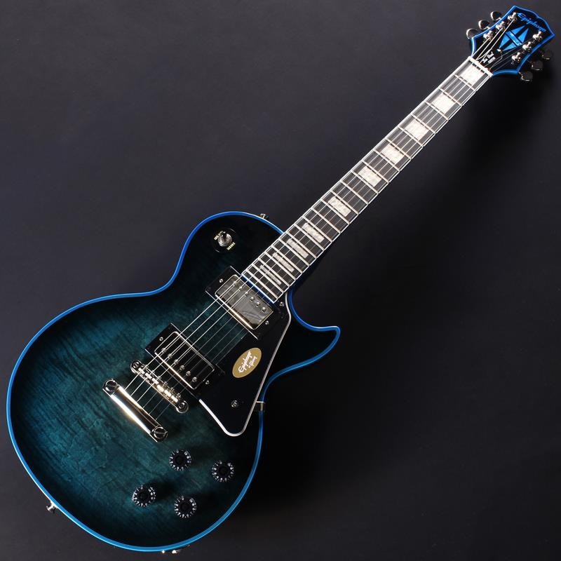 Epiphone Les Paul Custom Widow (Indigo Burst)【Epiphoneピックケースプレゼント】 画像1