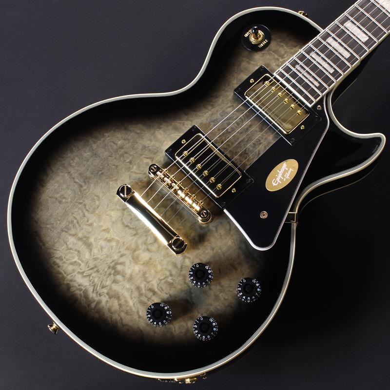 Epiphone Les Paul Custom Quilt (Cobra Burst) #25021528236【Epiphoneピックケースプレゼント】 画像2