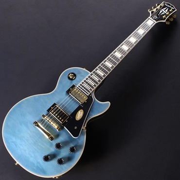 Epiphone Les Paul Custom Quilt (Ocean Blue Burst) #25021526711【Epiphoneピックケースプレゼント】 画像1
