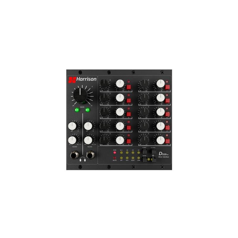 Harrison Audio 【予約商品・8月末以降発売予定】D510MX (D510r専用 ミキサーモジュール)(ハリソンオーディオ)(500シリーズモジュール)(2スロット) 画像1