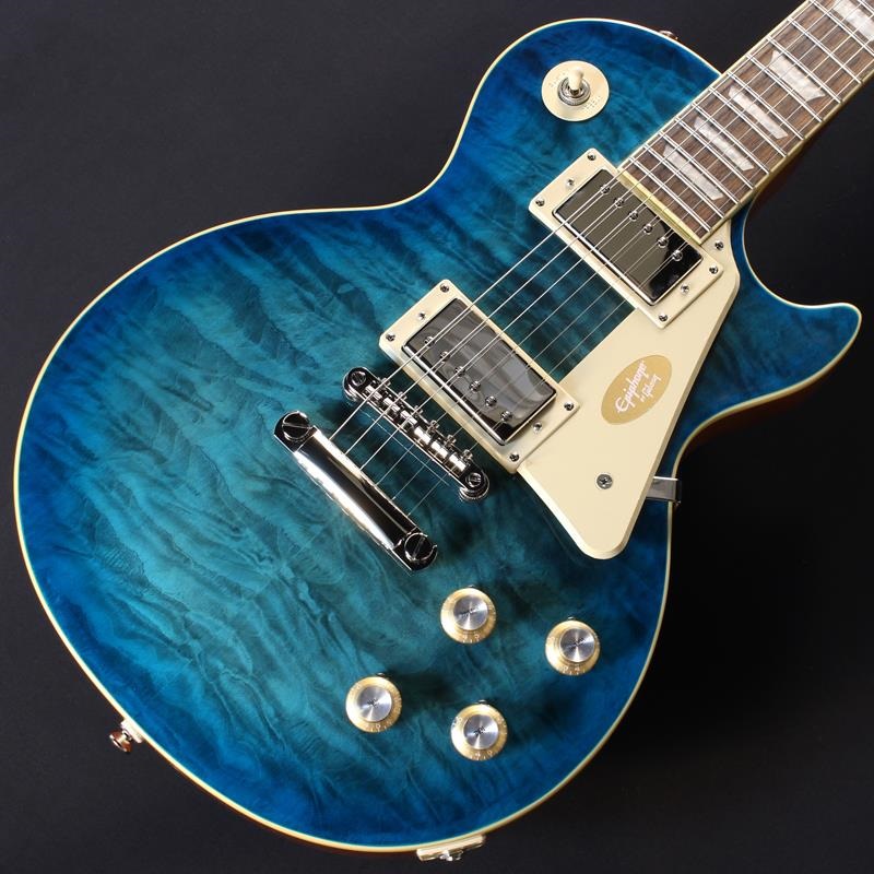 Epiphone Les Paul Standard 60s Quilt (Ocean Water Perimeter) #25031521900【Epiphoneピックケースプレゼント】 画像2