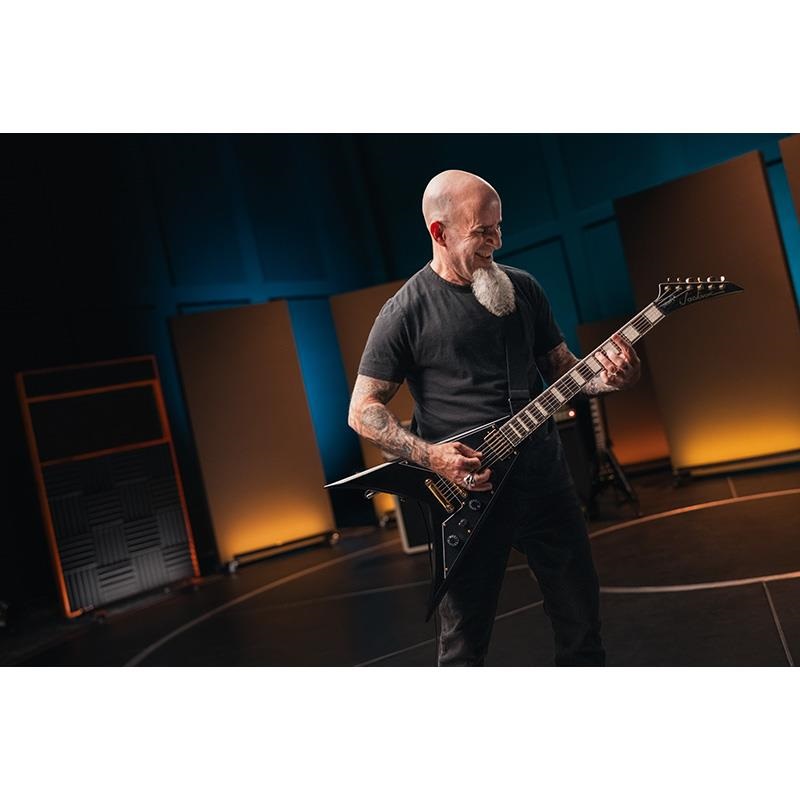 Jackson 【10月上旬以降入荷予定】 X Series Signature Scott Ian King V KVXT (Gloss Black/Laurel) 画像6
