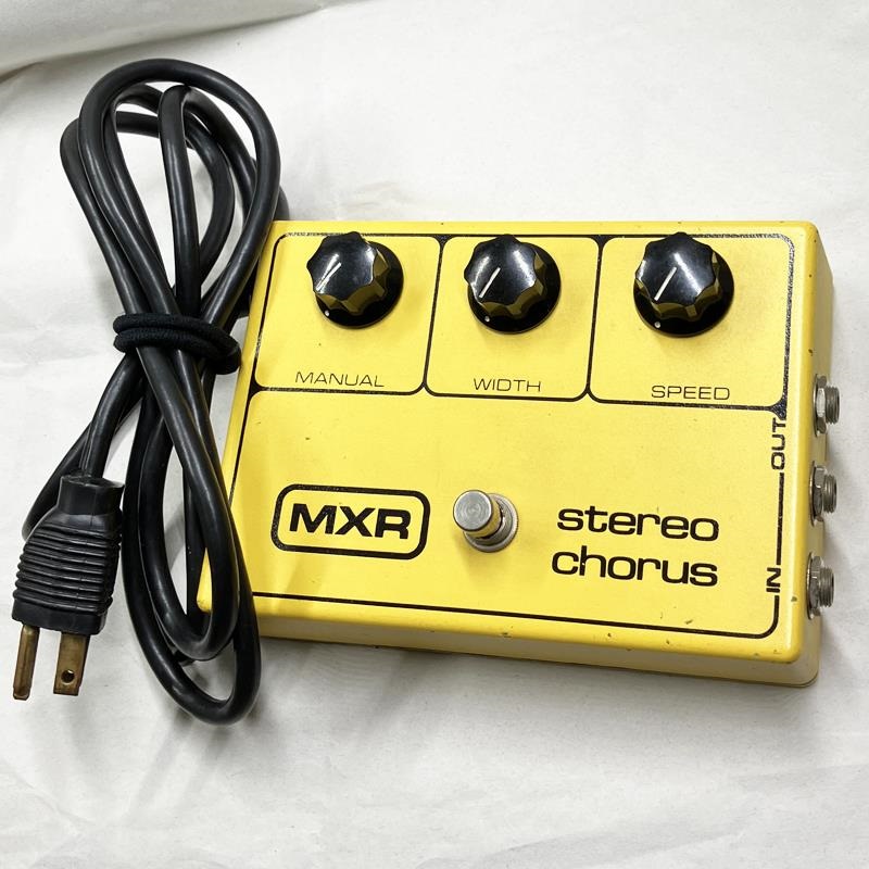 MXR Stereo Chorus ギターエフェクター MXR Stereo Chorus 1980's」 レビュー！爽やかなサウンドが特徴