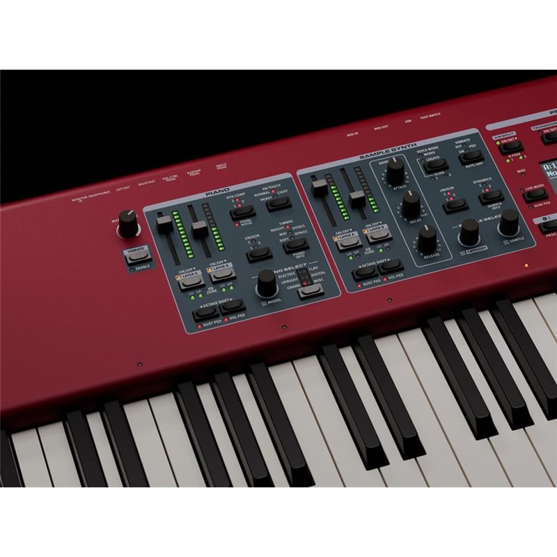 Nord（CLAVIA） 【予約商品・8月下旬頃発売予定】Nord Piano6 88+専用キャリングケースセット (ノード)(88鍵)(ステージピアノ)(トリプルセンサー鍵盤)(セミハードケース)※配送事項要ご確認 画像4