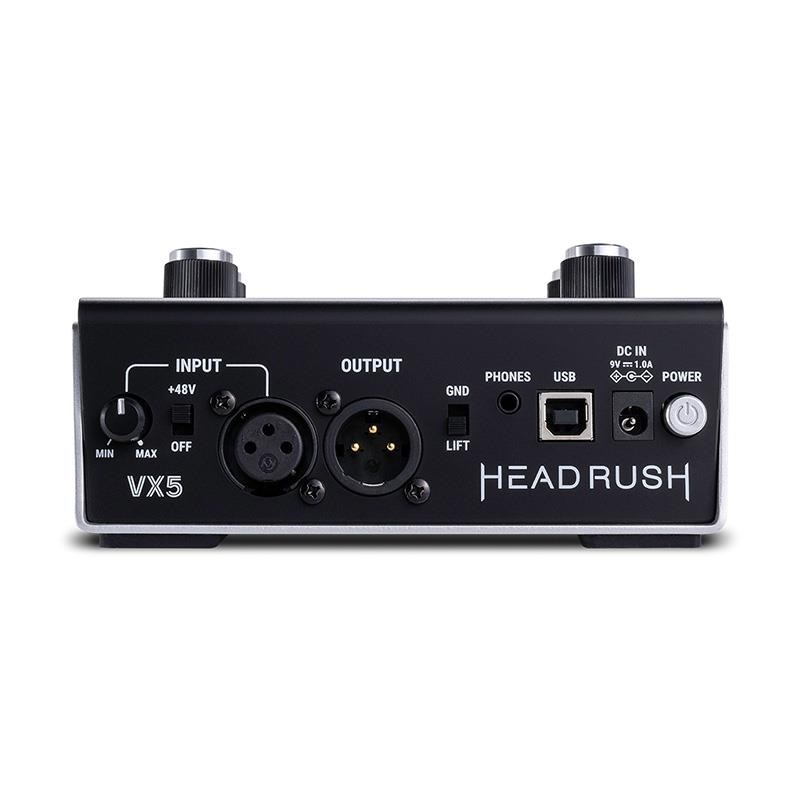 HEADRUSH VX5 AutoTune Pedal (Antares AutoTune・アンタレス・オートチューン搭載ボーカルエフェクター)(ヘッドラッシュ)(ボーカル用エフェクトペダル)(USBオーディオインターフェイス機能内蔵) 画像7