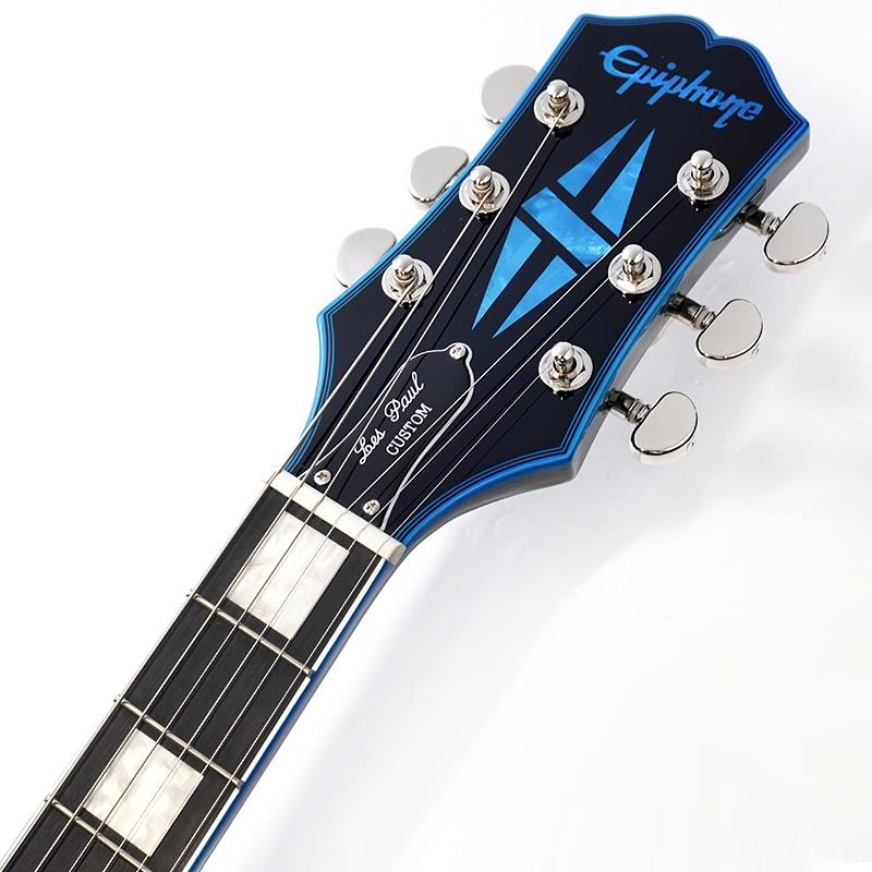 Epiphone Les Paul Custom Widow (Indigo Burst) 【Epiphoneピックケースプレゼント】 画像8