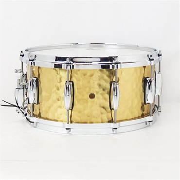 GRETSCH GRETSCH 【史上最大決算セール】S1-6514-BRH [Full Range Snare Drum / Hammered Brass 14×6.5]【店頭展示特価品】 画像1