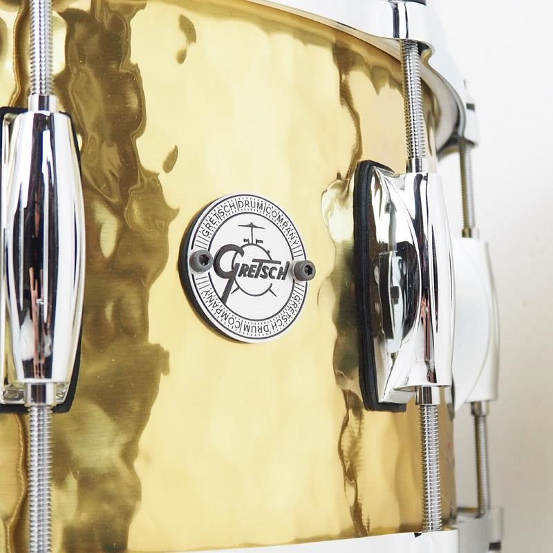 GRETSCH GRETSCH 【史上最大決算セール】S1-6514-BRH [Full Range Snare Drum / Hammered Brass 14×6.5]【店頭展示特価品】 画像2