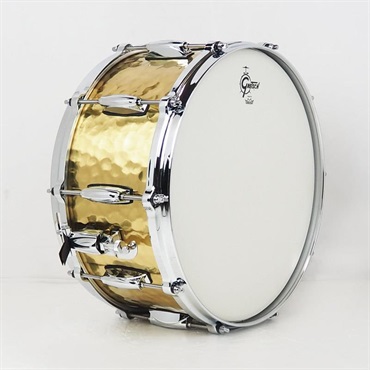 GRETSCH GRETSCH 【史上最大決算セール】S1-6514-BRH [Full Range Snare Drum / Hammered Brass 14×6.5]【店頭展示特価品】 画像3