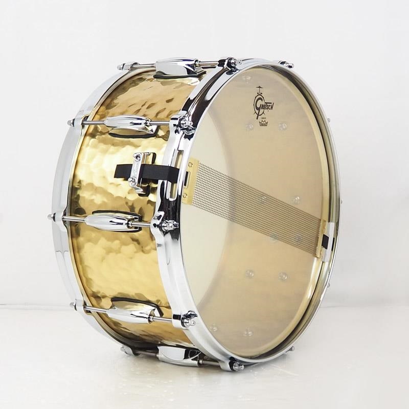 GRETSCH GRETSCH 【史上最大決算セール】S1-6514-BRH [Full Range Snare Drum / Hammered Brass 14×6.5]【店頭展示特価品】 画像4