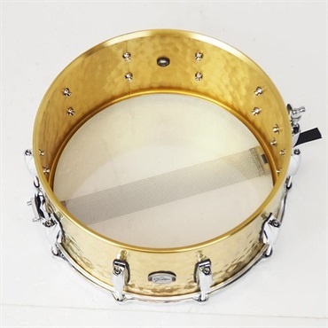 GRETSCH GRETSCH 【史上最大決算セール】S1-6514-BRH [Full Range Snare Drum / Hammered Brass 14×6.5]【店頭展示特価品】 画像8