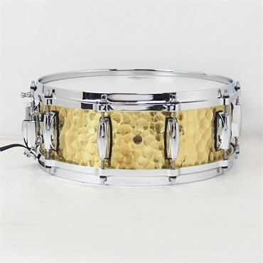 GRETSCH GRETSCH 【創業50周年大決算SALE】S1-0514-BRH [Full Range Snare Drum / Hammered Brass 14×5]【店頭展示特価品】 画像1