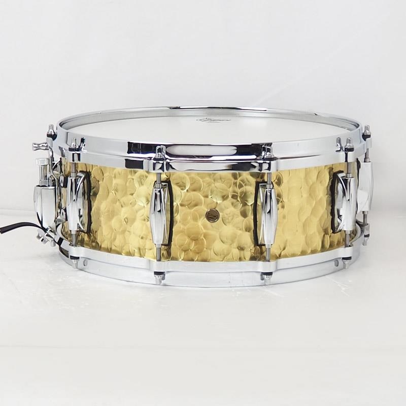 GRETSCH GRETSCH 【創業50周年大決算SALE】S1-0514-BRH [Full Range Snare Drum / Hammered Brass 14×5]【店頭展示特価品】 画像1