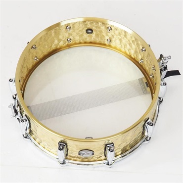GRETSCH GRETSCH 【創業50周年大決算SALE】S1-0514-BRH [Full Range Snare Drum / Hammered Brass 14×5]【店頭展示特価品】 画像8