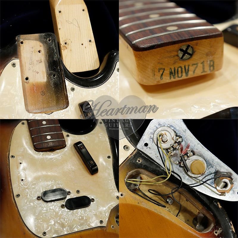 Fender USA VINTAGE Mustang Bass '71 Sunburst/R 画像6