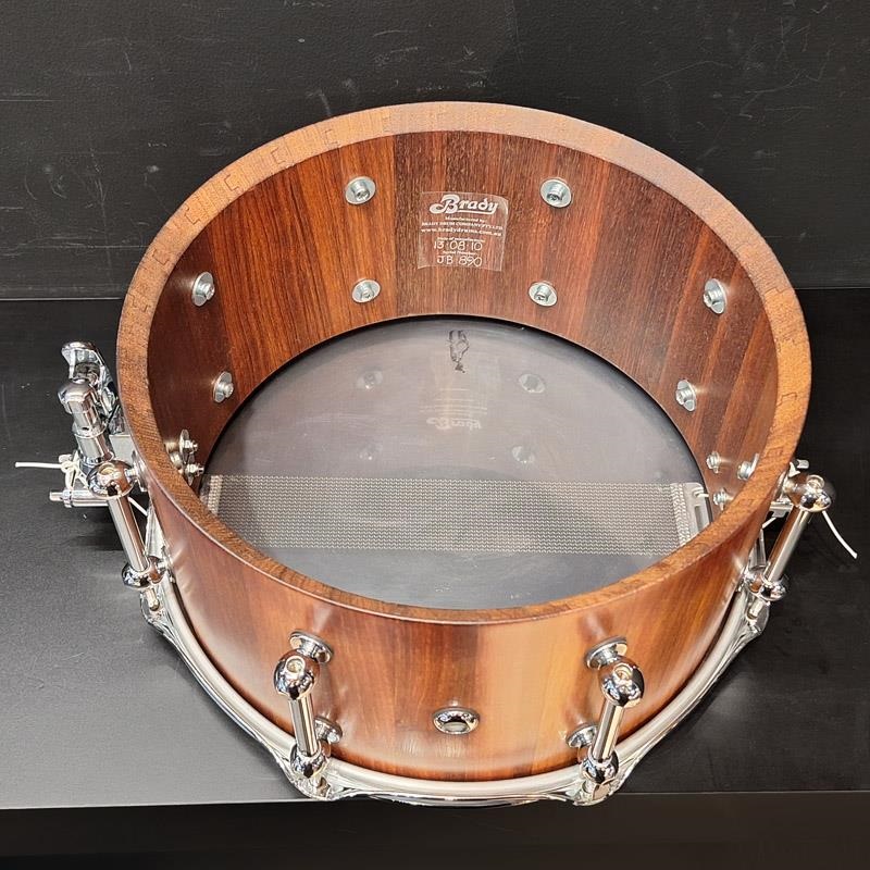Brady USED 中古 Jarrah Block Snare 13×7 画像8
