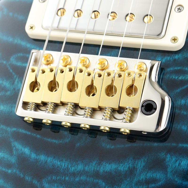 P.R.S. Ikebe 50th Anniversary Wood Library Special Semi-Hollow (Teal) [SN.0402032] 画像6