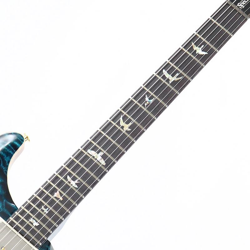 P.R.S. Ikebe 50th Anniversary Wood Library Special Semi-Hollow (Teal) [SN.0402032] 画像7