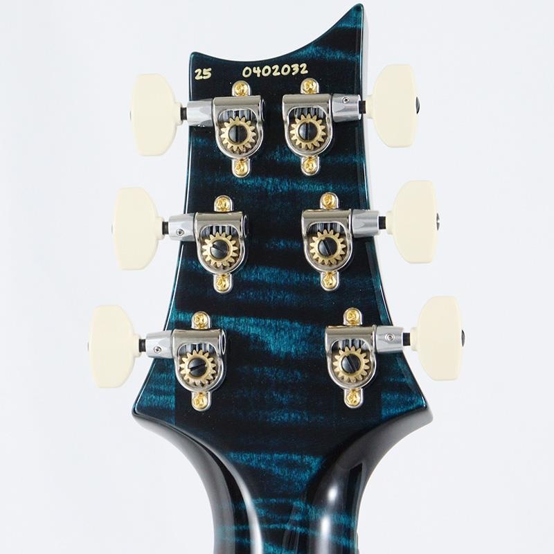 P.R.S. Ikebe 50th Anniversary Wood Library Special Semi-Hollow (Teal) [SN.0402032] 画像10