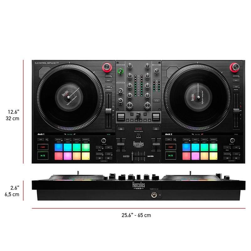 HERCULES 【期間限定！】DJControl Inpulse T7 + Serato DJ Pro ライセンスセット 画像5