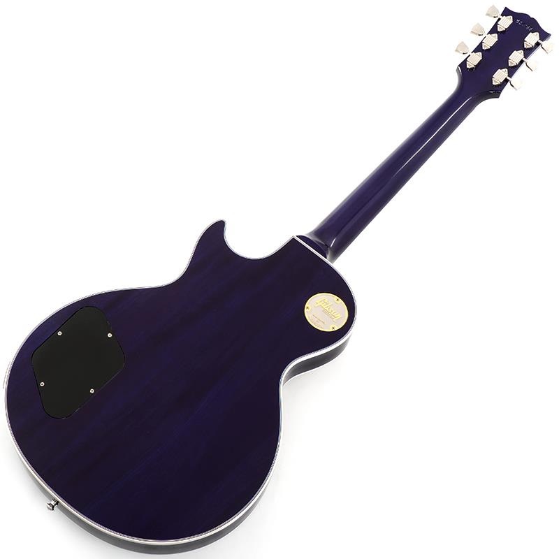 ギター GibsonLesPaulClassiPremiumPlus TransBlue Gibson 1968 Les Paul Custom 7A Quilt Top Gloss (Trans Blue