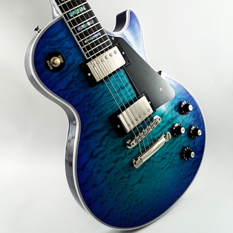 Gibson 1968 Les Paul Custom 7A Quilt Top Gloss (Trans Blue