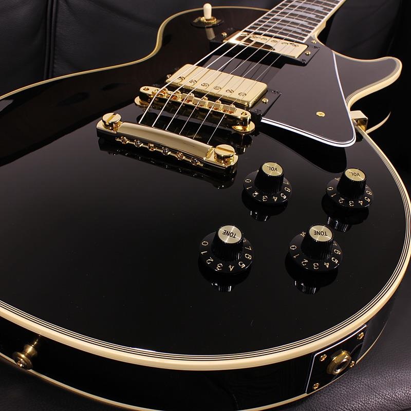ギター Gibson 1968 Les Paul Custom Ebony 2010 2010 Gibson Custom Shop 1968 Reissue Les Paul Custom Black