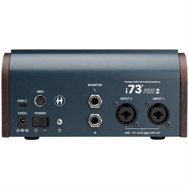 Heritage Audio i73 PRO 2 (ヘリテージ オーディオ)(USB-C接続オーディオインターフェイス)(73スタイルClass-Aプリアンプ)(2イン/4アウト) 画像3
