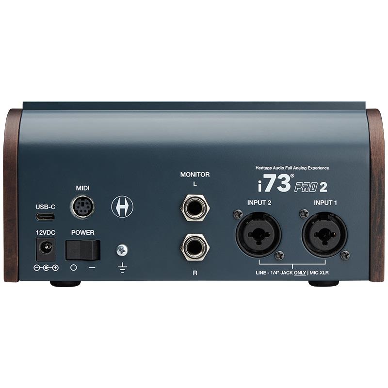 Heritage Audio i73 PRO 2 (ヘリテージ オーディオ)(USB-C接続オーディオインターフェイス)(73スタイルClass-Aプリアンプ)(2イン/4アウト) 画像3