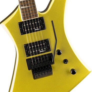 Jackson X Series Kelly KEX (Lime Green Metallic/Laurel) 画像3
