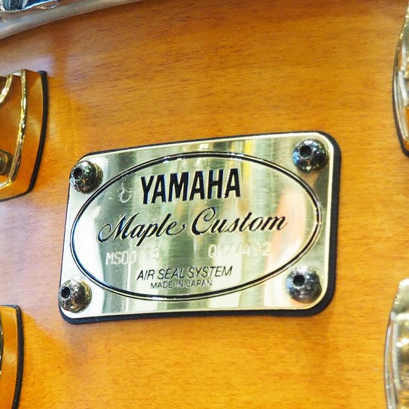 YAMAHA USED 中古 Maple Custom Snare Drum 14×5.5 [MSD0115/Vintage Natural][Made In Japan/後期型ラグ] 画像2