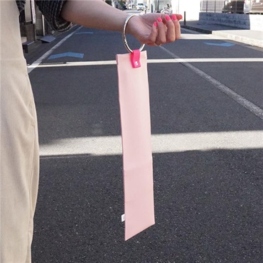 tsundrum_chan 【お試し価格】どピンクBIGリングカラビナスティックケース 画像5