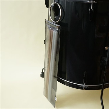 tsundrum_chan 【お試し価格】モノクロPVC BIGリングカラビナスティックケース グレー 画像3