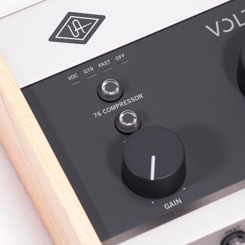 volt 176 オーディオインターフェイス　コンプレッサー Universal Audioの高品質オーディオインターフェイスVolt 176を