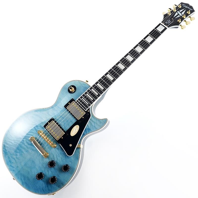 ギター Epiphone Les Paul Custom Quilt Epiphone Les Paul Custom Quilt Viper Blue エレキギター レス
