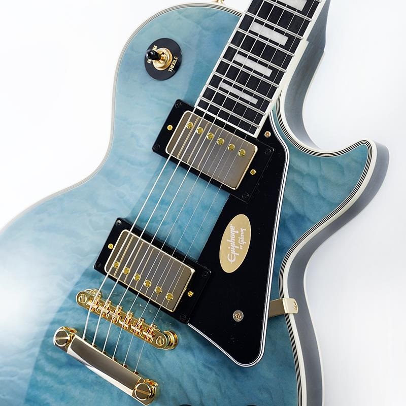 Epiphone Les Paul Custom Quilt (Ocean Blue Burst) ｜イケベ