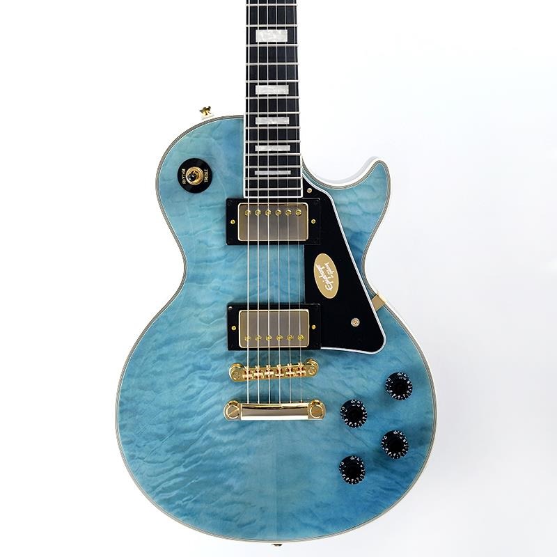 Epiphone Les Paul Custom Quilt (Ocean Blue Burst) ｜イケベ
