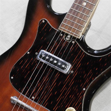 KAWAI VINTAGE Heit Deluxe late60's Red Sunburst 画像4