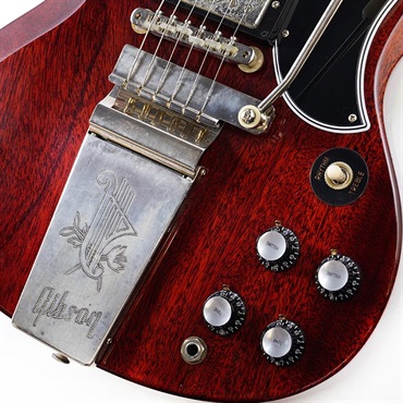 Gibson Murphy Lab 1964 SG Standard Reissue w/ Maestro Ultra Light Aged Cherry Red SN.502784 画像4