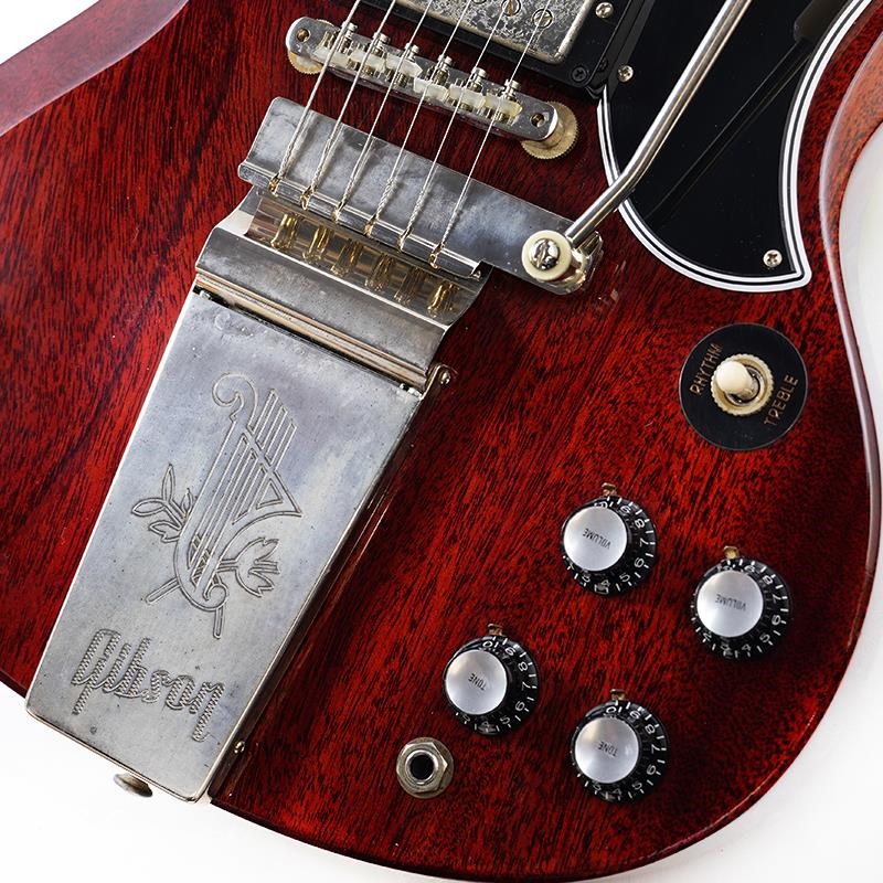 Gibson Murphy Lab 1964 SG Standard Reissue w/ Maestro Ultra Light Aged Cherry Red SN.502784 画像4