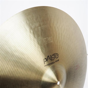 PAiSTe VINTAGE 1976s Formula 602 Classic Sounds Thin Crash 20 [1964g] 画像6