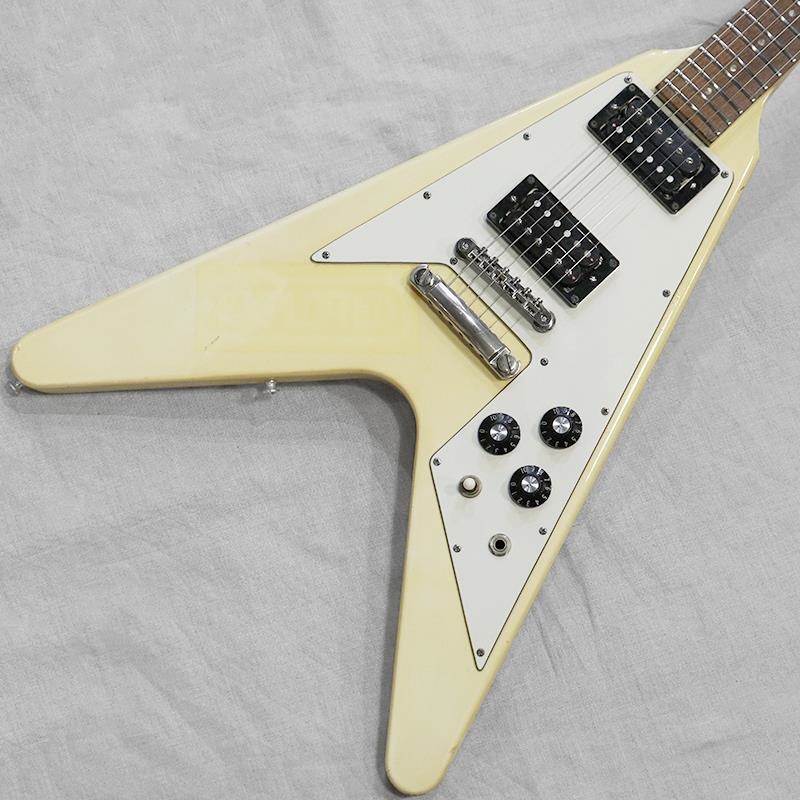 Gibson VINTAGE Flying V '83 Polaris White 画像1