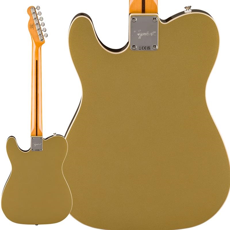Squier by Fender Classic Vibe '60s Custom Telecaster SH with Bigsby (Aztec Gold) 画像1