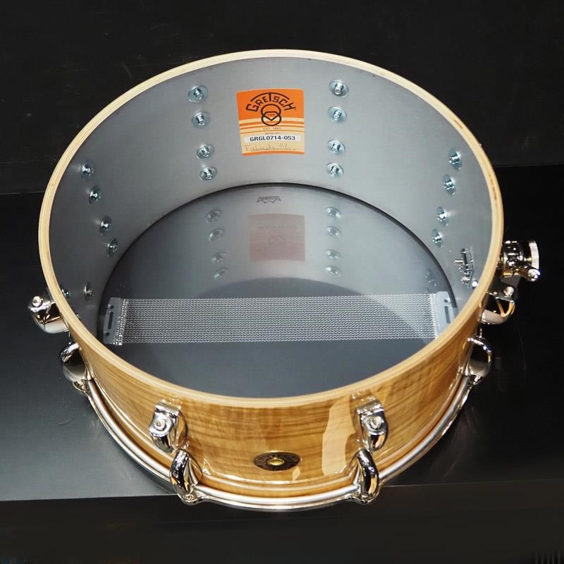 GRETSCH 【史上最大決算セール】GRGL0714S6NK140 [Gretsch 140th.Anniversary Snare Drum 14×7]【認定書欠品特価】 画像8