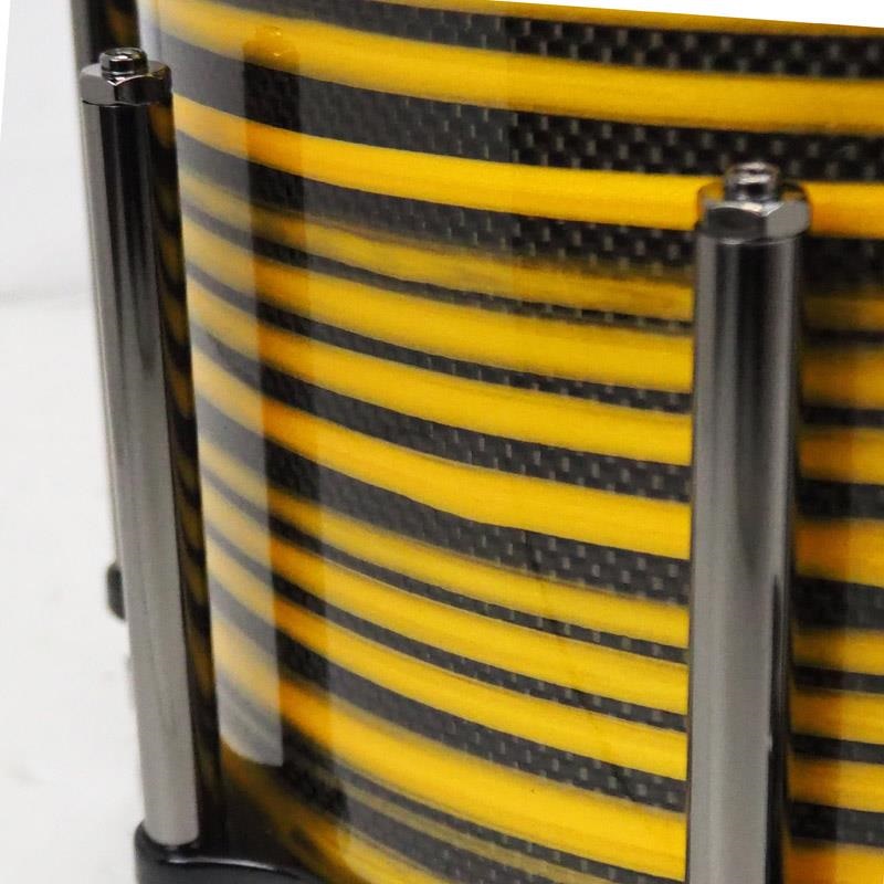 Pearl Masterworks Snare Drum 14x8 Free Floating -Gold Swirl on Black Carbon-【イケベ楽器店創業50周年記念モデル】 画像7
