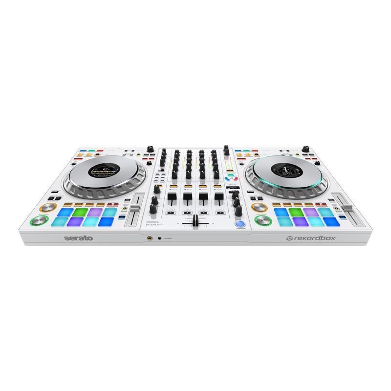 Pioneer DJ DDJ-FLX10-W 【ご購入特典 / LT-100B SILVER PCスタンド