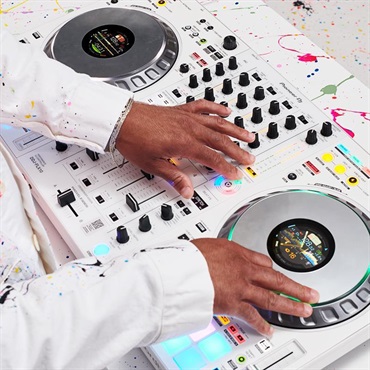 Pioneer DJ DDJ-FLX10-W 【ご購入特典 / LT-100B SILVER PCスタンドプレゼント！】【無償ダウンロード版rekordbox/Serato DJ Pro対応】【パイオニアディージェー】 画像7