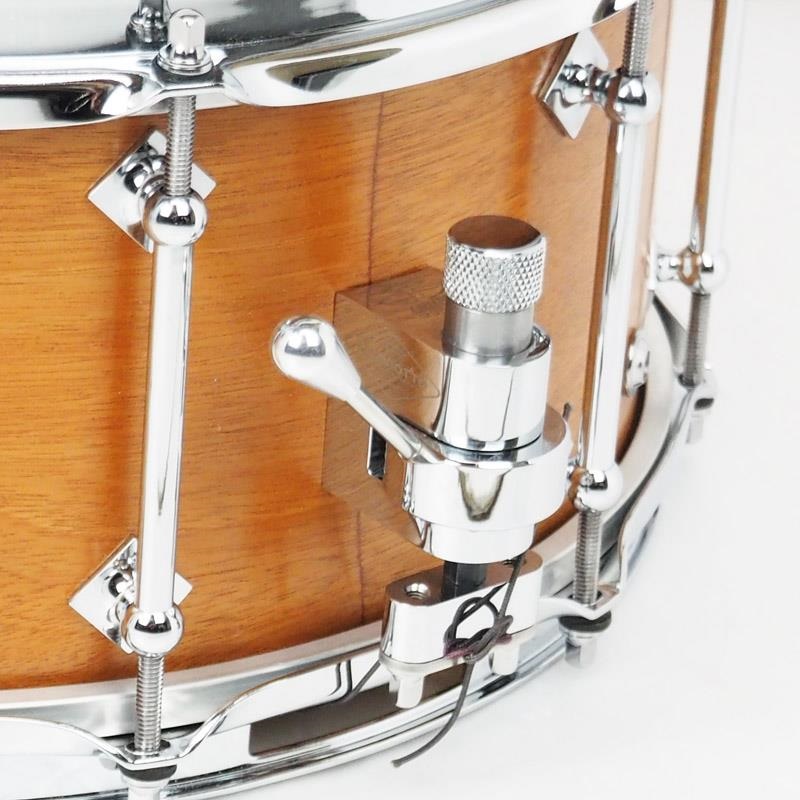 Craviotto USED 中古 Custom Shop Solid Mahogany Shell Snare Drum 14×6.5 画像5